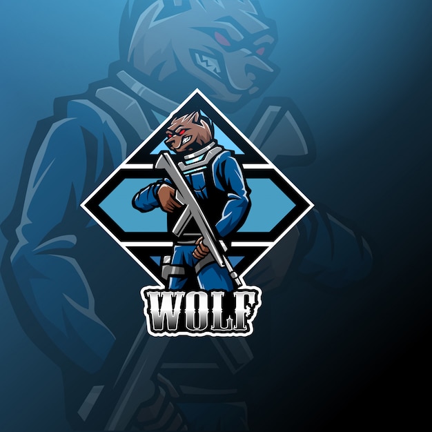 Download Free Shooter Mascot Logo Esport Gaming Premium Vector Use our free logo maker to create a logo and build your brand. Put your logo on business cards, promotional products, or your website for brand visibility.