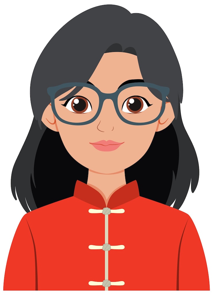 無料Vector 伝統 的 な 衣装 を 着た 女性