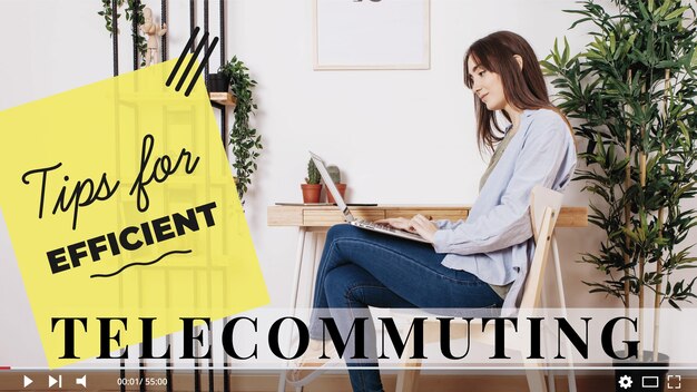 woman videoblogger youtube thumbnail
