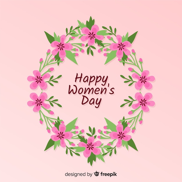 Free vector womans day background