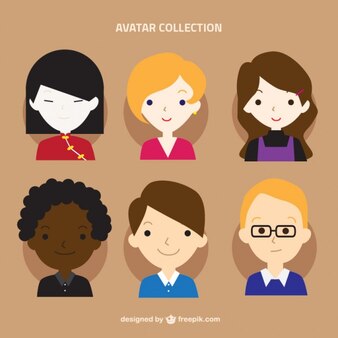 Женщины аватар коллекции