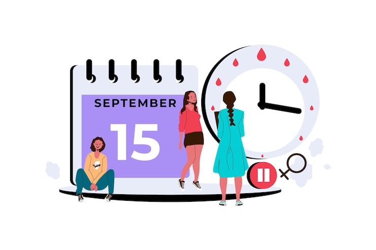 Free Vector women climacteric concept