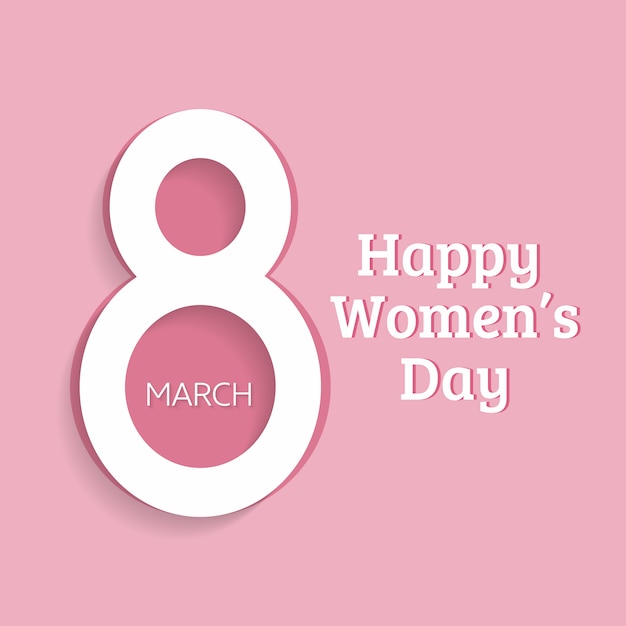 Women's day background design