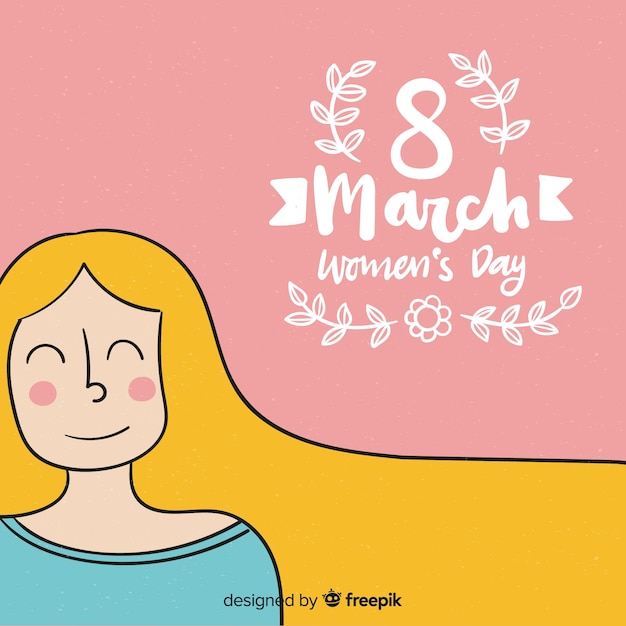 Free vector women's day background