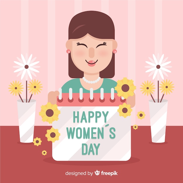 Free vector women's day background