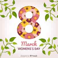 Free vector women's day background