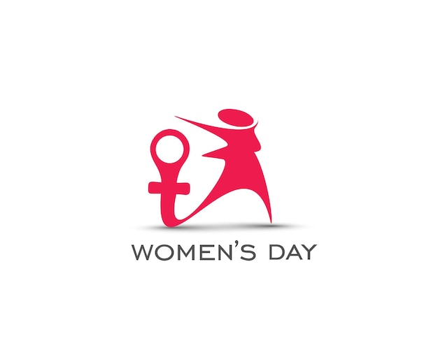 여성의 날 인사말 카드 디자인