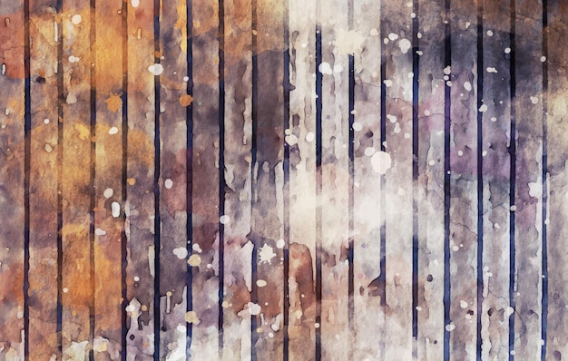 Free vector wood pattern watercolor texture