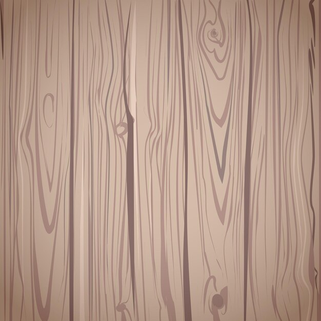 Wood texture top view. Natural dark wooden background. Brown floor. Vector illustration