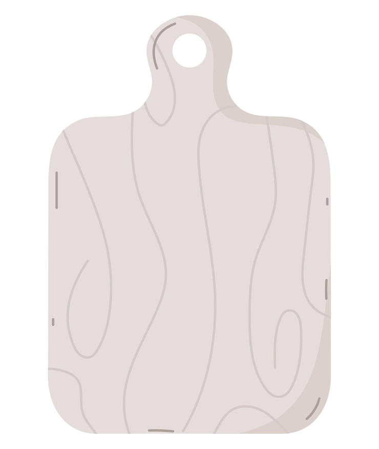 Free Vector wooden cut table