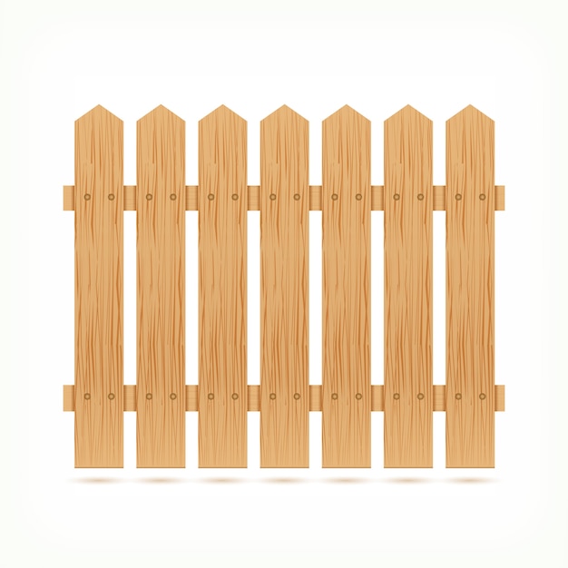 Wooden fence tile