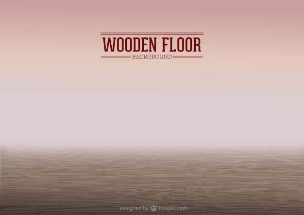 Free vector wooden floor background