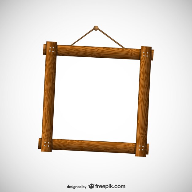 Wooden frame