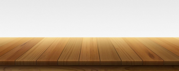 Бесплатное векторное изображение Деревянная столешница или столешница