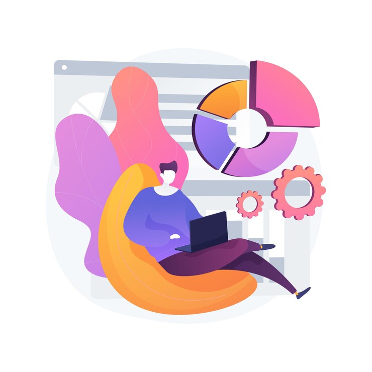 Free Vector work home office abstract concept vector illustration. online virtual desk, quarantine distance work, office job from home, communication management tool, team digital meeting abstract metaphor.