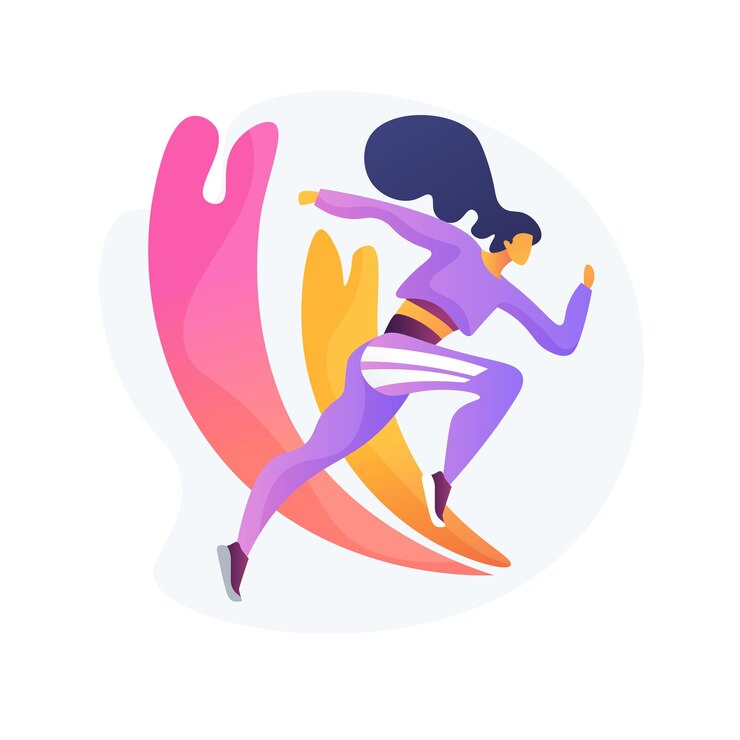 Free Vector workout clothes fashion. trendy sportswear, sports uniform, fitness look. female athlete, sportswoman exercising in fashionable gym apparel. 