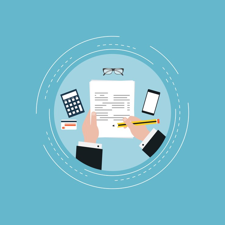 Free Vector workplace background design