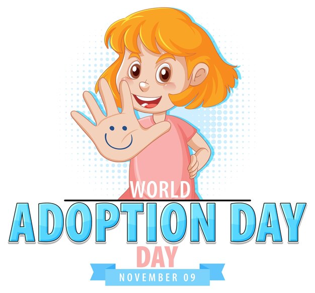 World Adoption Day Poster Design