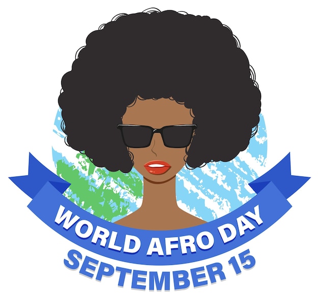 세계 아프리카의 날 9월 15일 배너 디자인