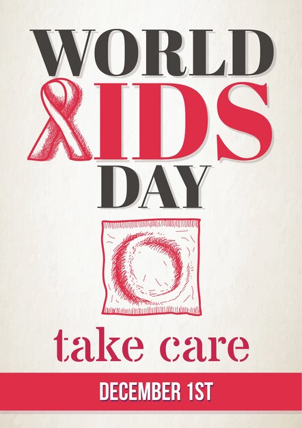 世界エイズの日のポスター