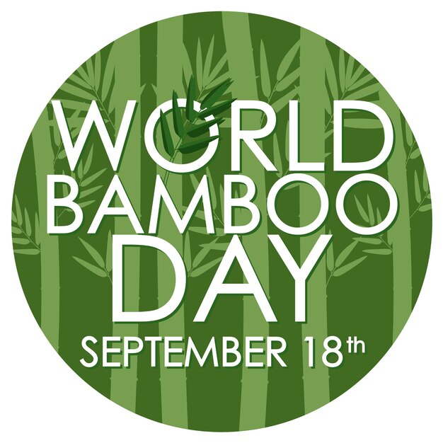 World Bamboo Day September 18