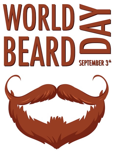 World Beard Day September 3 Banner