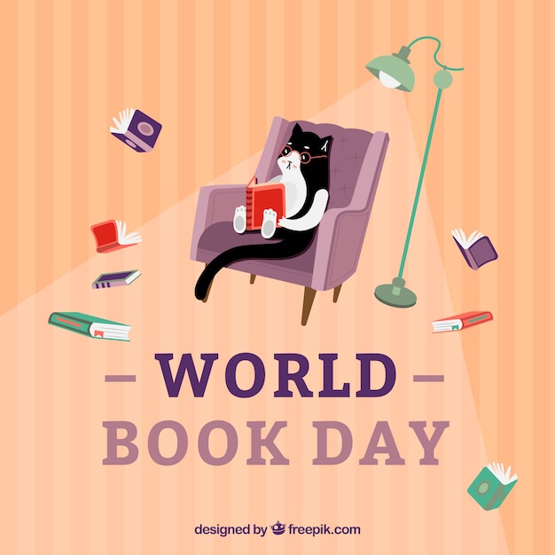 World book day background