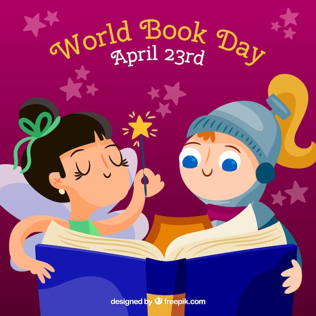 World book day background