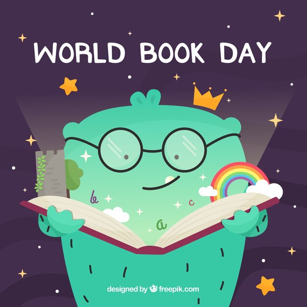 World book day background