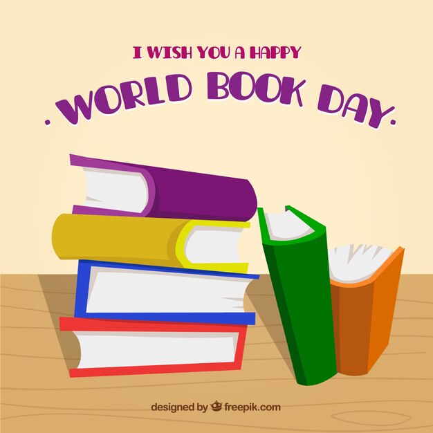 World book day background