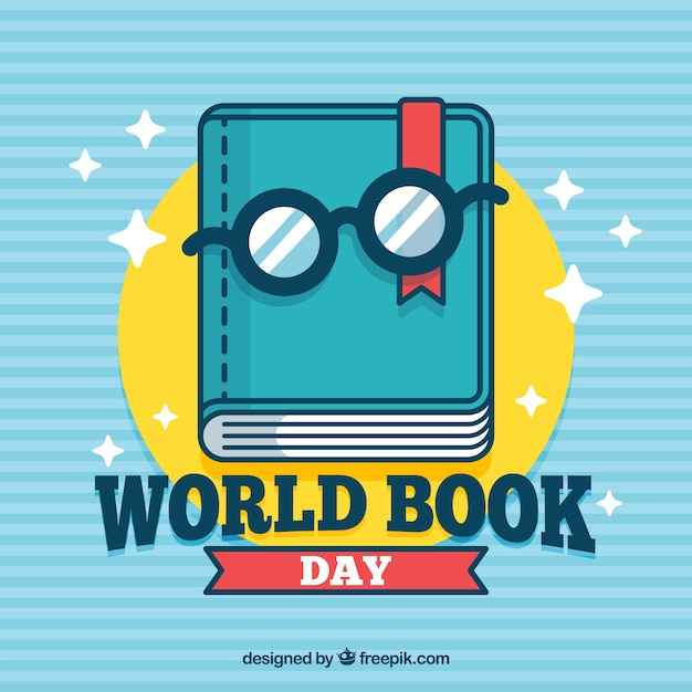 Free vector world book day background