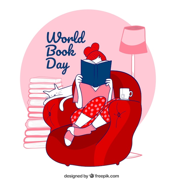 World book day background