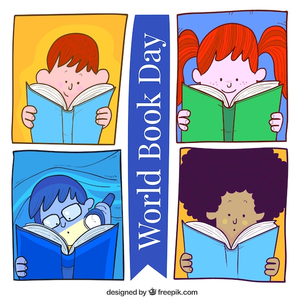 World book day background