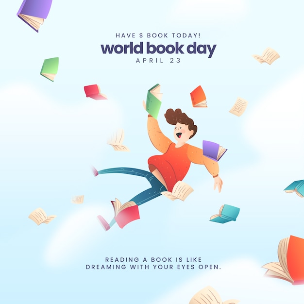 World book day background