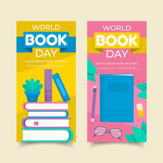 World book day banners pack