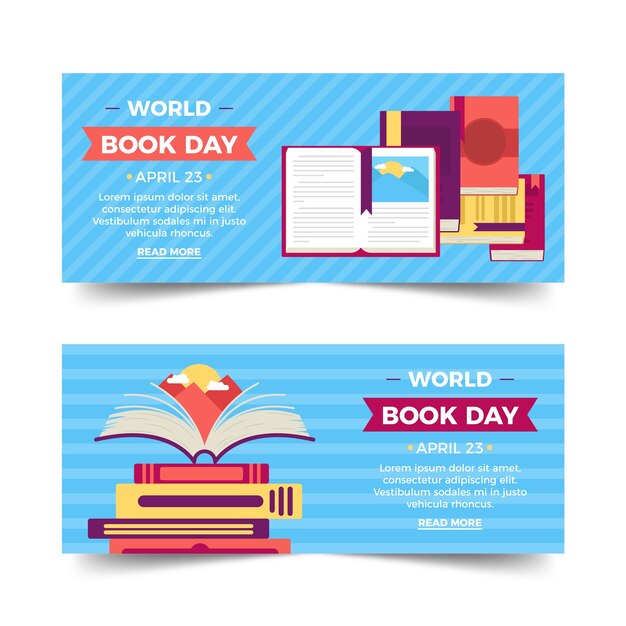 World book day banners