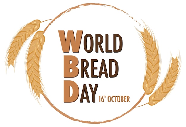 Дизайн плаката Всемирного дня хлеба