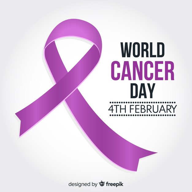 World cancer day background