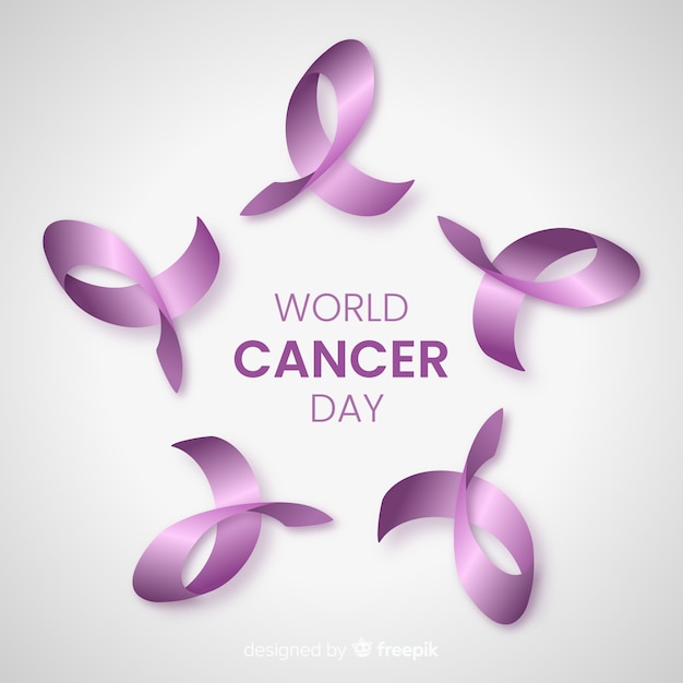 Free vector world cancer day background