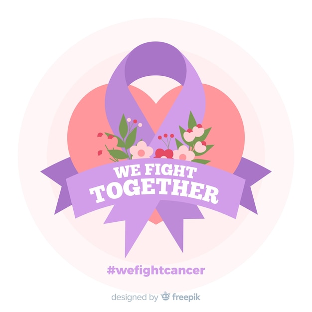 Free vector world cancer day