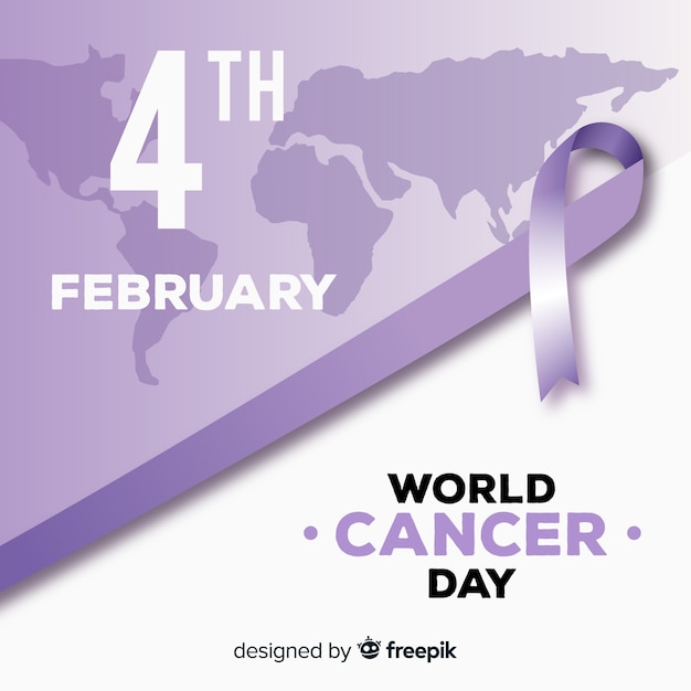 Free vector world cancer day