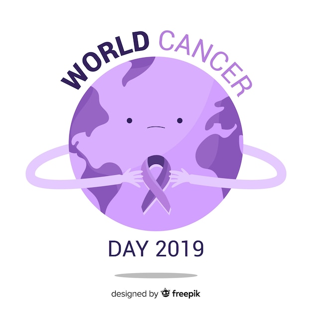 Free vector world cancer day