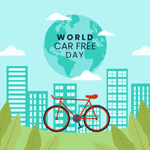 World car free day theme