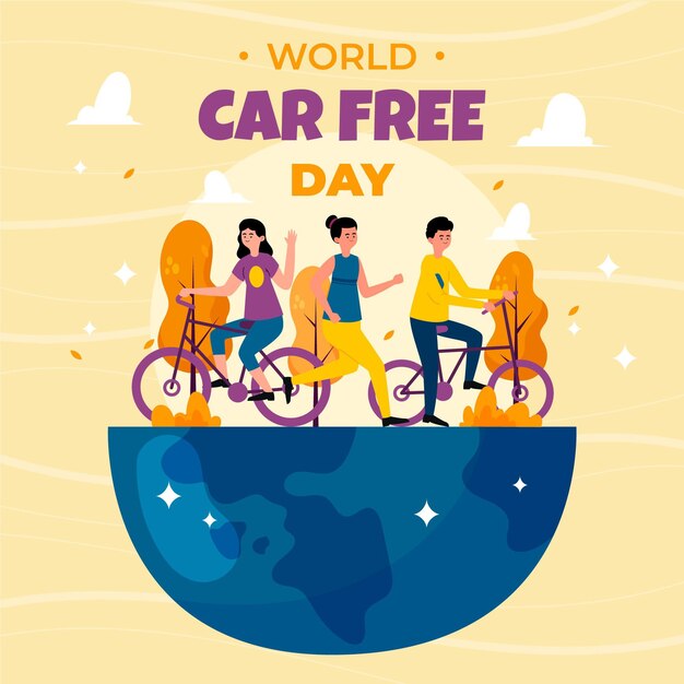Всемирный день без автомобилей с людьми и планетой
