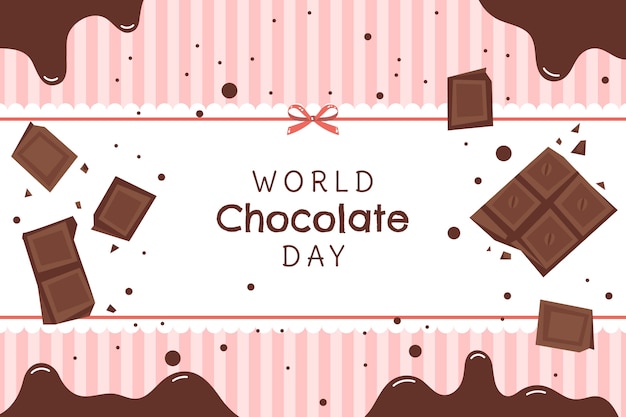 세계 초콜릿의 날 동적 배경