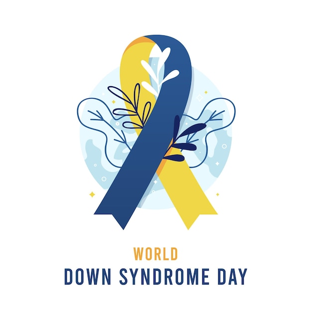 Free vector world down syndrome day