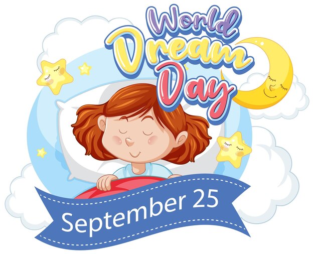 World dream day banner design