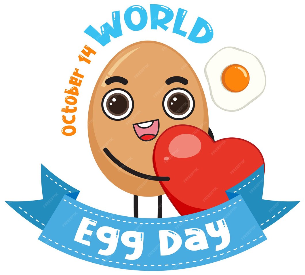 Free Vector World egg day poster
