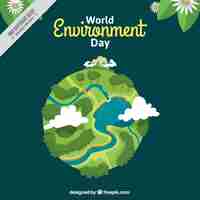 Free vector world environment day background