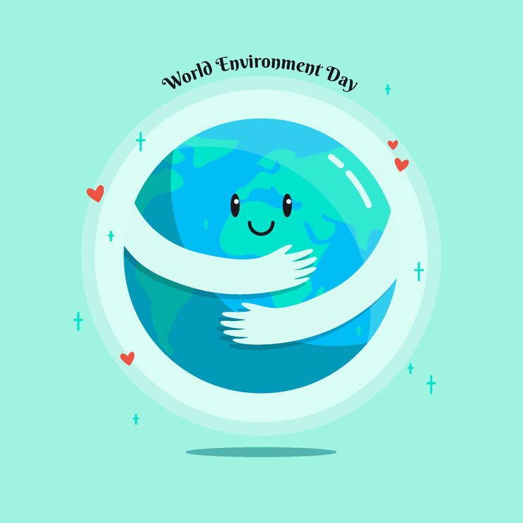 Free Vector world environment day illustrated concept
